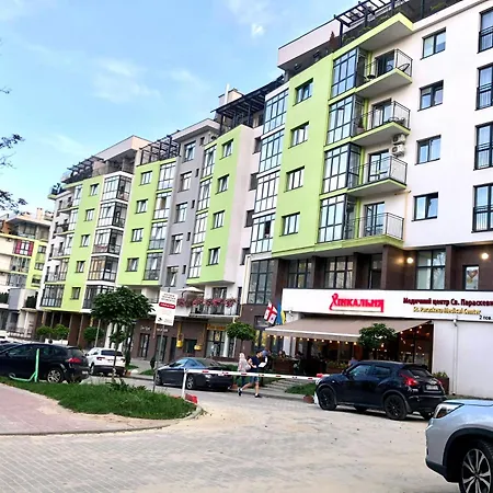 Osapart Nice Apartment In A Complex Great Britain Lviv Dış mekan fotoğraf